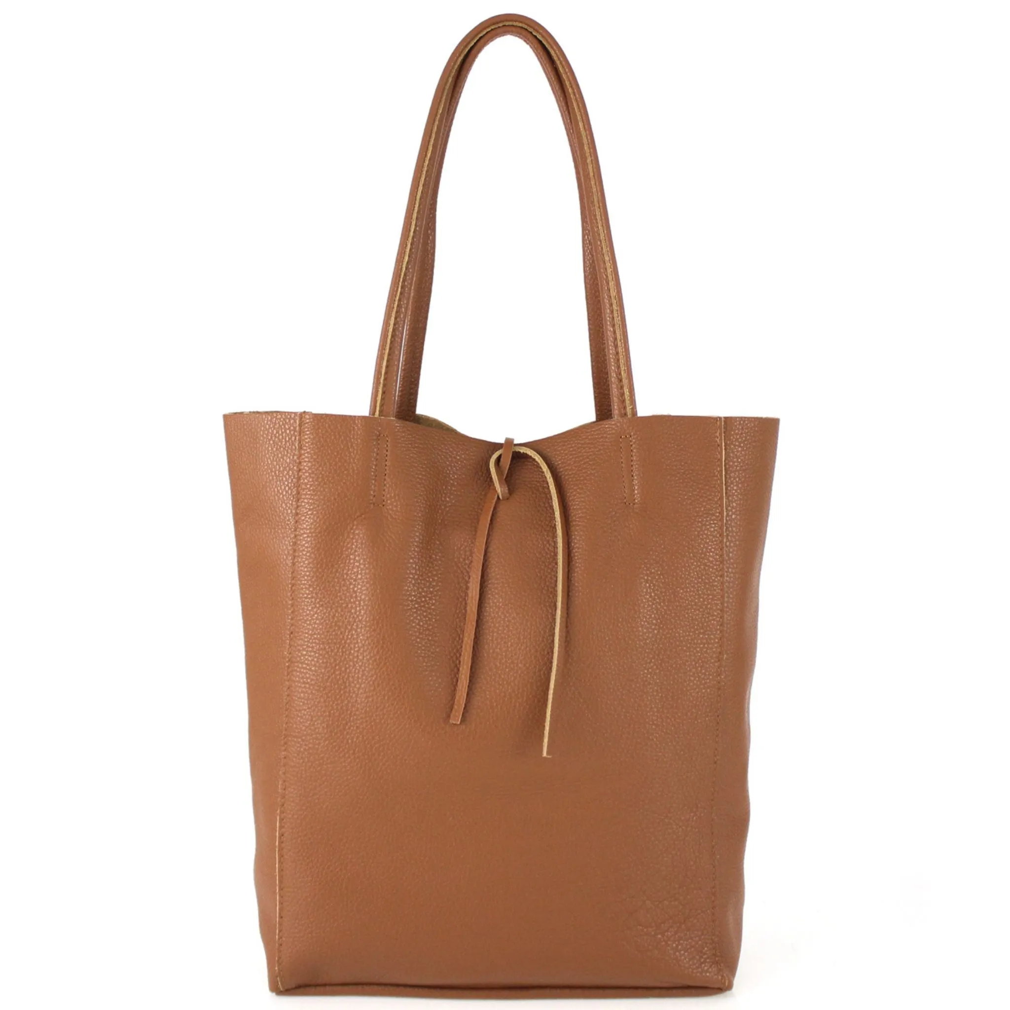 The Leather Shopper Bag