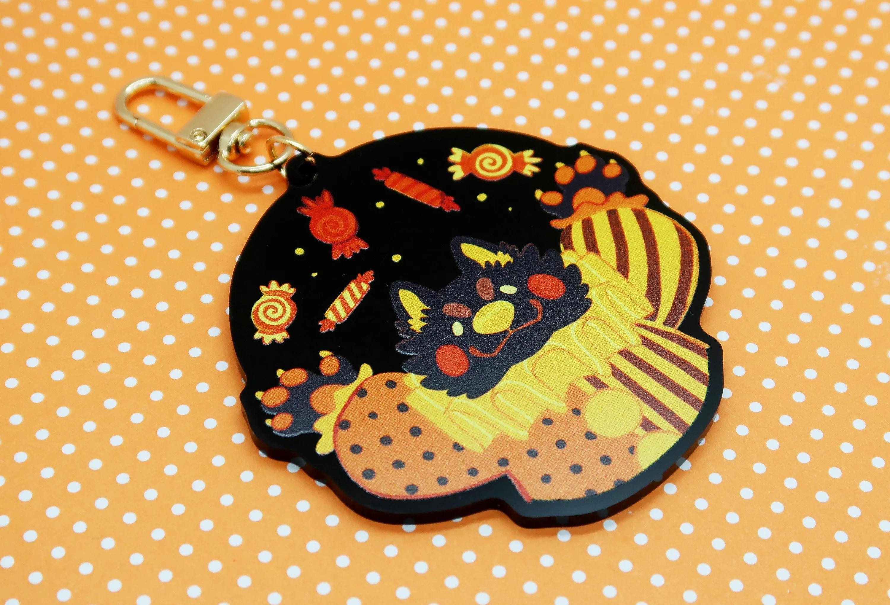 Trick & Treat Acrylic Keychain