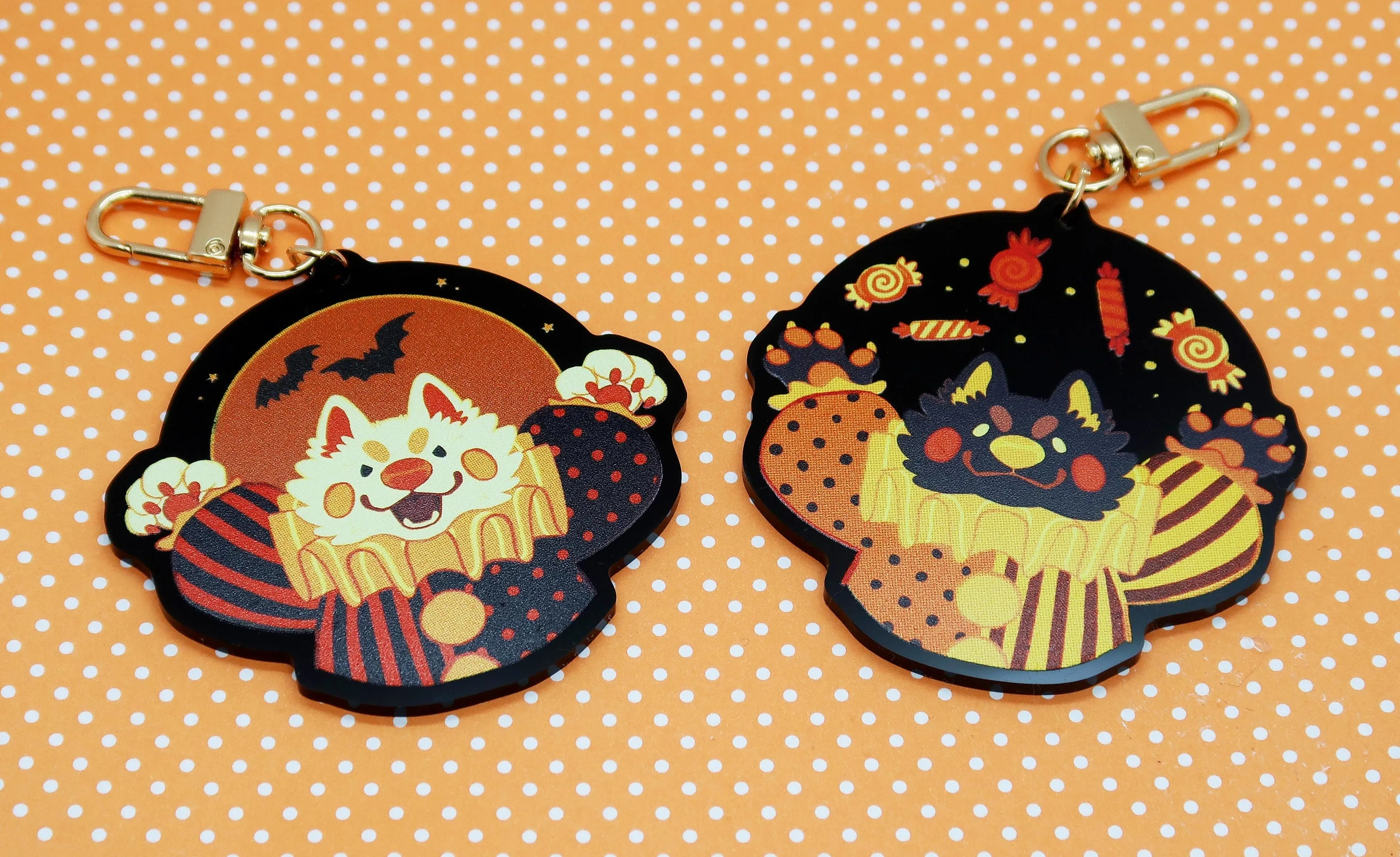 Trick & Treat Acrylic Keychain