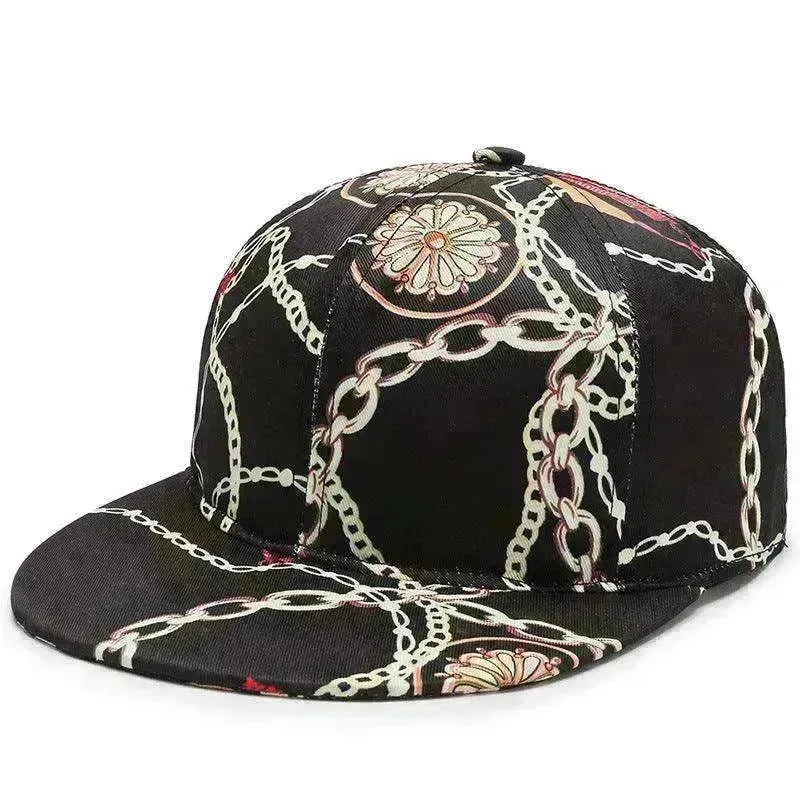 Unisex Ruili Style Trend Print Element  Unique Designs Hat