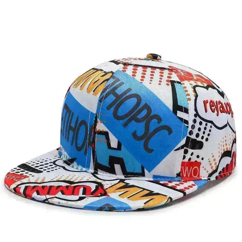 Unisex Ruili Style Trend Print Element  Unique Designs Hat