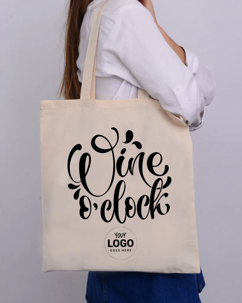 Wine O'clock Design - Winery Tote Bags