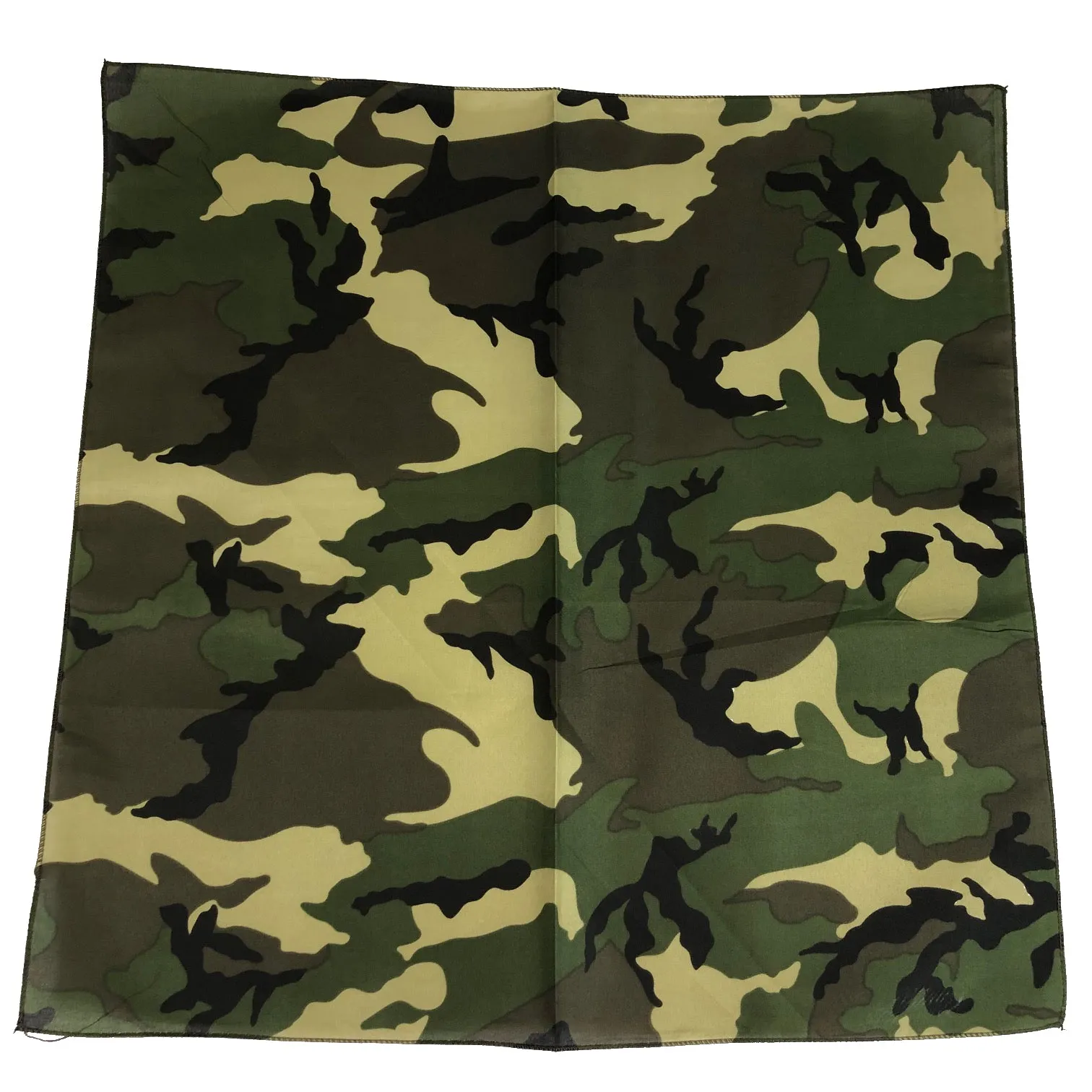 Woodland Camouflage Pattern Cotton Bandanas